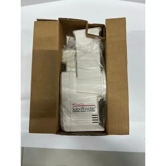 Presto Salad Shooter 02910 Electric Slicer/Shredder 1989 New Open Box - Picture 6 of 12